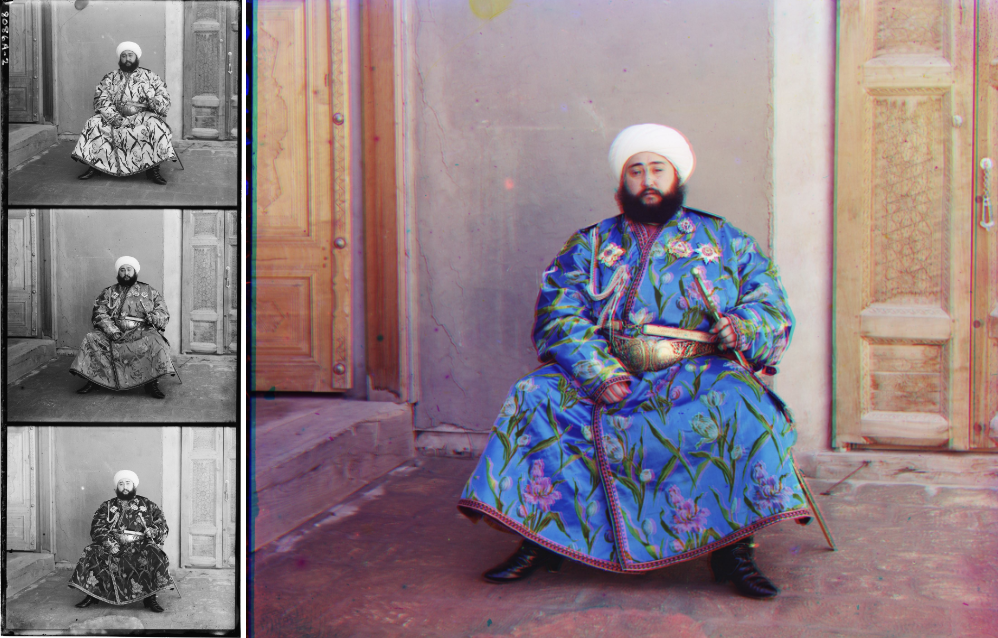 Colorizing the Prokudin-Gorskii Photo Collection